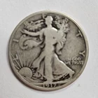 USA VINTAGE 1917-S (Rev) Walking Liberty 1/2 Dollar, KM142, EXC Coin, Nice Oldie