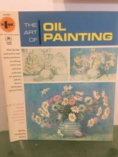 Grumbacher Vtg Art of Oil Painting 1965 How To Steps Instruction Book 40002 Exc