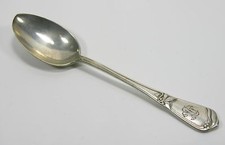 TeeL&ouml;ffel  um 1900 Jugendstil Silber 800 Wilkens  Monogramm