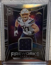 2020 Spectra Joey Bosa Fireworks Fabric Relics Prizm 22/99
