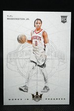 2022 Panini Court Kings Works in Progress TyTy Washington Jr Rookie #21 INVEST