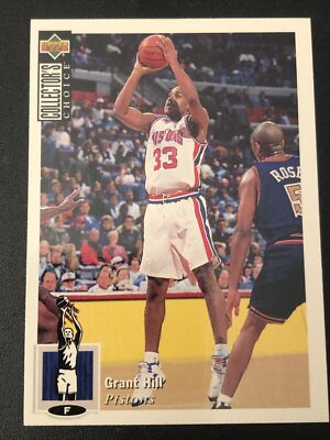 1994-95 Upper Deck Collector's Choice Grant Hill Rookie #219 | eBay