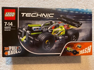 LEGO Technic Rennwagen WHACK! grün mit Pull back und Crash Funktion 