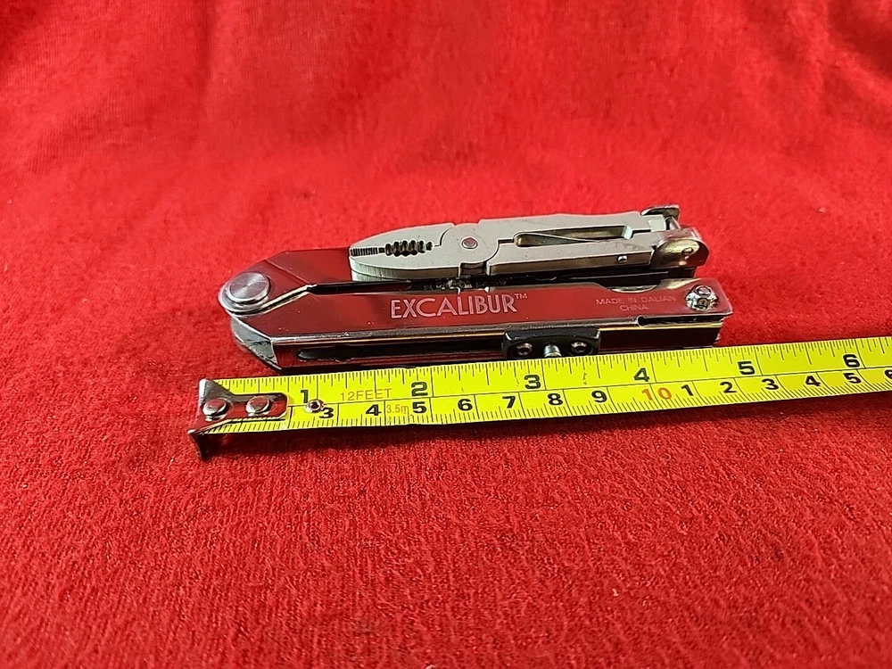Multi-Tool Excalibur with Fully Functional Unique Design for Outdoor Adventures