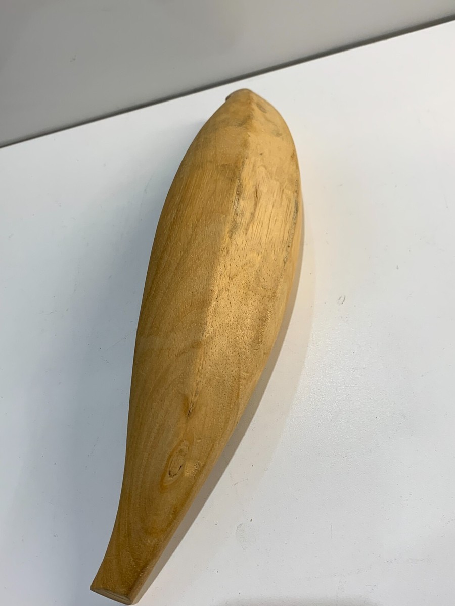 Handmade Wooden Canoe | eBay