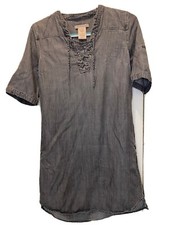 Philosophy Grey Shirt Dress Size S