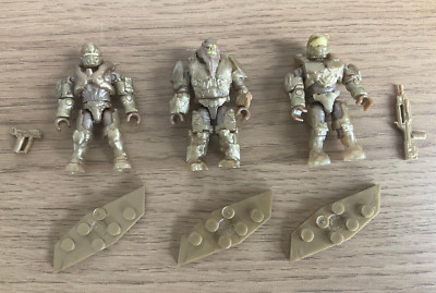 Mega Construx Halo 3 Figuren Gold Pack