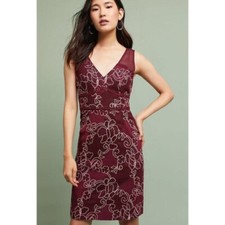 $198 new    Anthropologie ARIANA LACE COLUMN DRESS new SIZE 6