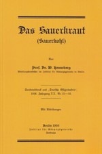 Das Sauerkraut Sauerkohl Herstellung Einmache...