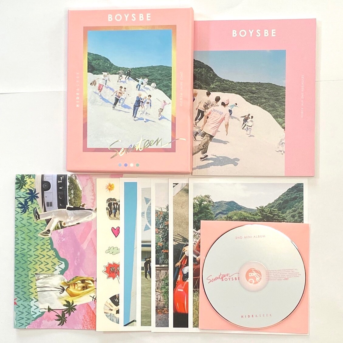 SEVENTEEN 2nd mini album boys be 2 ver. + Mingyu photo card