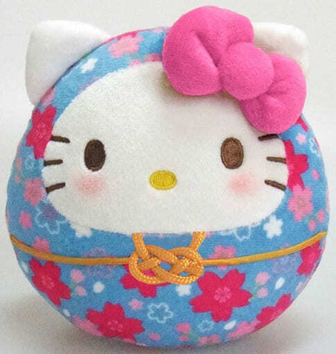 hello kitty daruma plush