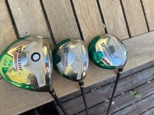 Warrior Custom Golf Woods Set Driver 3 5 9 Long Drive Shaft Graphite