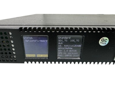 mm4sec5ベジット Evertz 5700MSC-IP Grand Master Clock and Video Reference