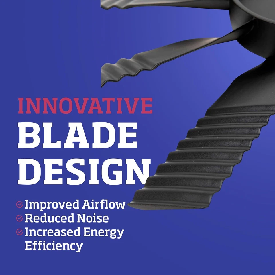 Ventilador extractor eléctrico Flex-a-lite 105390 (238) 16" Flex-Wave LoBoy Foto 3 de 3