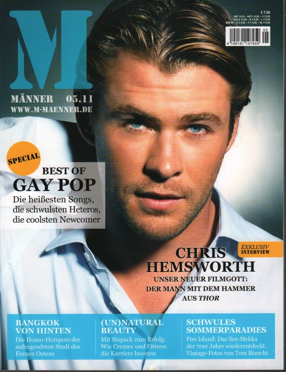 Chris Hemsworth, o Thor, faz campanha a favor dos gays