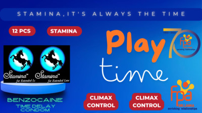 12pcs STAMINA Delay Male Condom CLIMAX CONTROL LONG LOVE Prolong Sex Time Delay