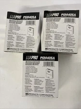 3-LuxPro Series Mechanical Heating Cooling Home Thermostat PSM40SA (SET OF 3)