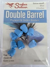 Flymen   Surface Seducer  Double Barrel  Extra-small 8 bodies   Blue