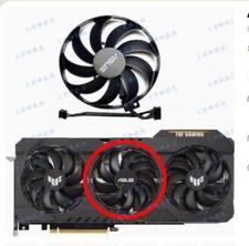 Graphics Card Cooling Fan For ASUS RTX3060 3060ti 3070 3080ti 3090 TUF Parts