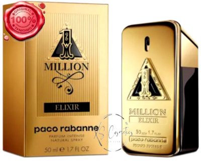 1 Million Elixir By Paco Rabanne 1.7 oz / 50ml Parfum Intense Spray For Men