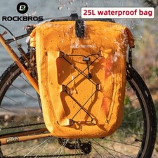 ROCKBROS Bike Panniers Waterproof Bike Rear Rack Bag Max 32L Large Capacity 1 PC