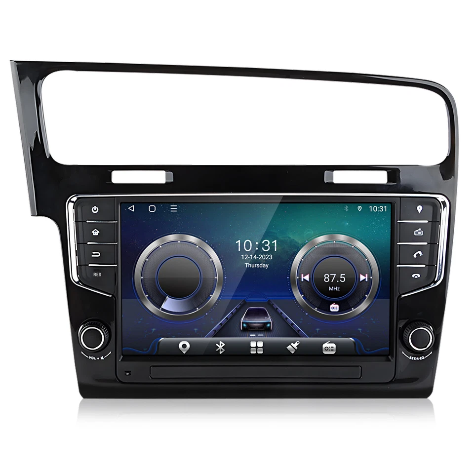 Carplay Android14 Autoradio Für VW Golf VII MK7 13-2020 GPS Navi WIFI 4G 6+128G - Bild 2 von 4