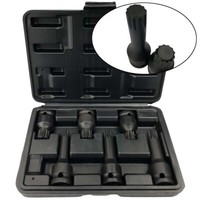 "Craft-Equip Schlagschrauber-NüSse 1/2\" Innen-Vielzahn M14 M16 M18 XZN Werkstatt"