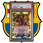 2024-25 Toppps Chrome Sapphire UEFA Lamine Yamal Auto Yellow #/75 PSA 10 (POP 1)