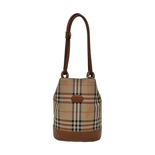 BURBERRY Handbags Cloth Camel Free Shipping | Duties Paid