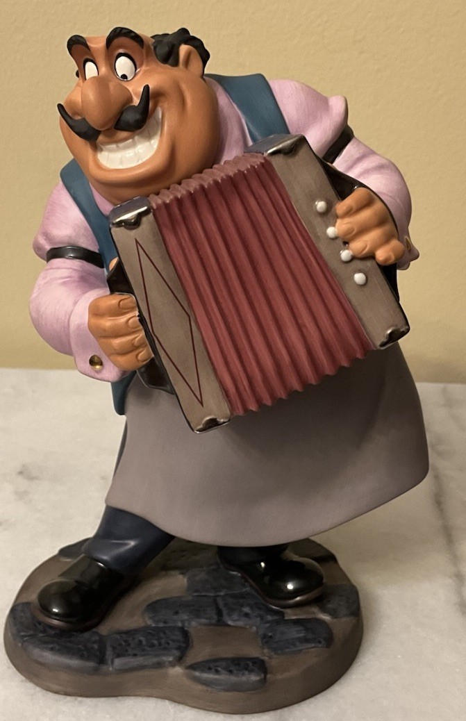【中古】 PIA DE TOLOMEI 洋画 DYNDVD33488 WDCC Disney Tony Lady And The Tramp Bella Notte Accordion Figurine