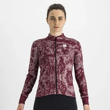 Sportful Escape Supergiara Women's Thermal Jersey XL Red Wine/Mauve
