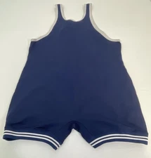 Matman Wrestling Co Adult Navy Blue Singlet Sz XXL