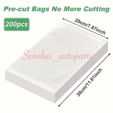 8"x12" 200PCS Commercial Vacuum Sealer Bags Food Saver Storage Package New