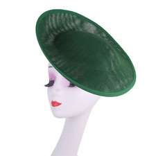 Fascinator Hat Base Round 30cm Millinery Cap DIY Wedding Hair Accessory Caps