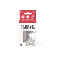 LEE 41090 Size 13 Micro-Gel Fingertips - X-Large Clear (12/PK) New