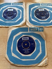 3x Tom Jones 7” Vinyl Singles