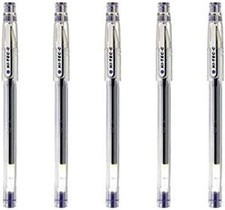 Hi-Tec-C 04 Gel Ink Pen, Ultra Fine Point 0.4Mm, Blue Ink, LH-20C4, Value Set of
