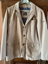 Romeo Gigli Jacke Baumwolle Gr. L Knöpfe E Reißverschluss