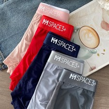 Boxer uomo uso quotidiano abbigliamento estivo mesh cavo vita bassa