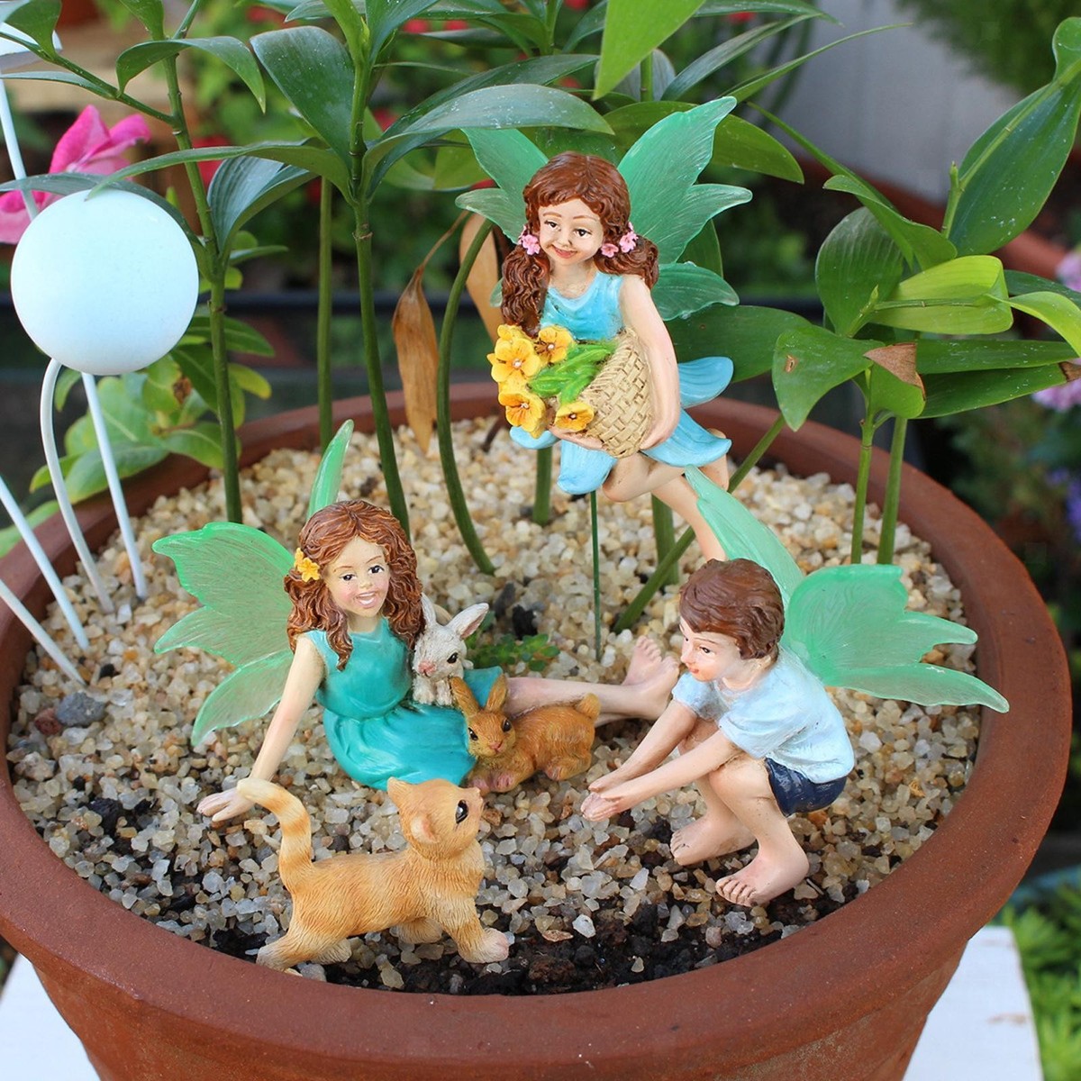 Miniature Statues For Gardens