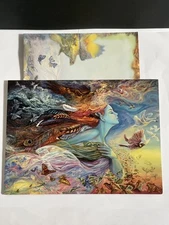 Josephine Wall All Occasion Greeting Card Spirit Of Flight Matching Envelope 