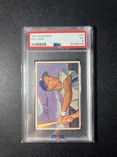 1952 Bowman - Gil Coan 51 Psa 5  Set Break. Washington Senators. Ex 