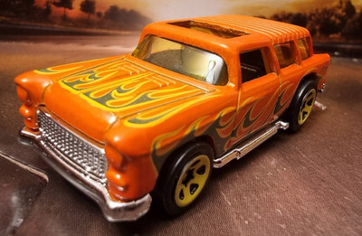 HOT WHEELS 2018 349/365 CLASSIC '55 NOMAD ohne Verpackung