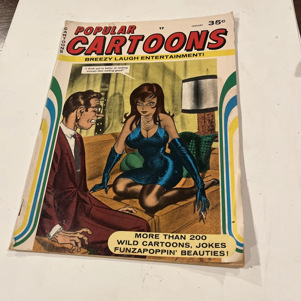 Popular Cartoons January 1971 Foto 2 de 4