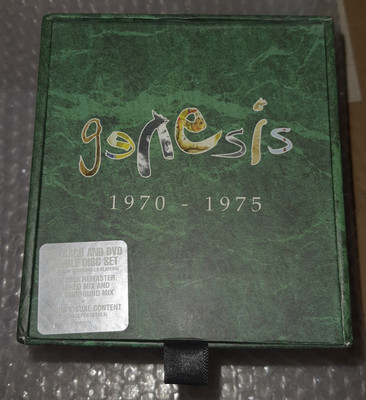 GENESIS 1970-1975 SACD/DVD OUT OF PRINT PROG BOX SET NEAR MINT 