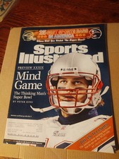 2005 sports illustrated Tom Brady