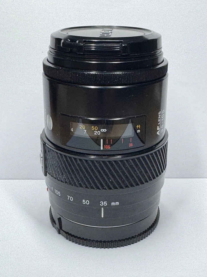 Objectif ZOOM Standard MINOLTA/SONY Alpha AF 35-105mm f/3,5-4,5 Type Beercan - Photo 1/4