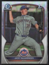 2023 Bowman Draft Jack Wenninger Chrome Refractor