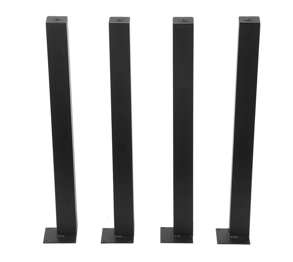 家具腿 H28 Rustic Decory 桌腿,重型金属桌腿,用餐 Ta — 第 3/4 张图片