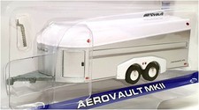 Greenlight Maßstab 1:64 30008 - Aerovault MkII Trailer - silber/weiß